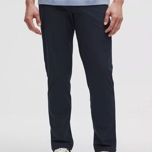 Lululemon ABC Classic Fit 5 Pocket Men's Pants Navy 36x30 Warpstreme